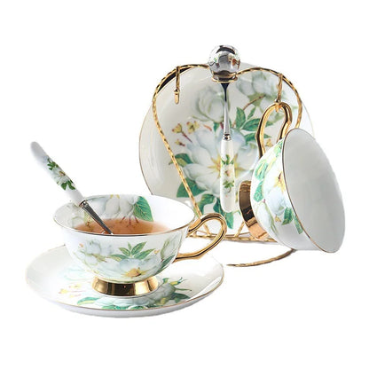 Bone China Coffee Cup Set